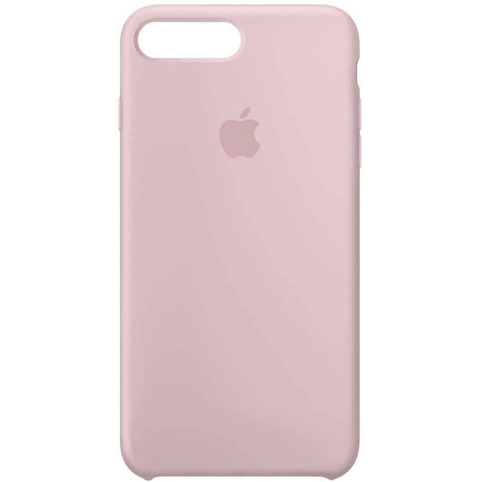 Apple MQH22ZM/A Cover in silicone per iPhone 8 plus/ 7 plus colore Rosa sabbia
