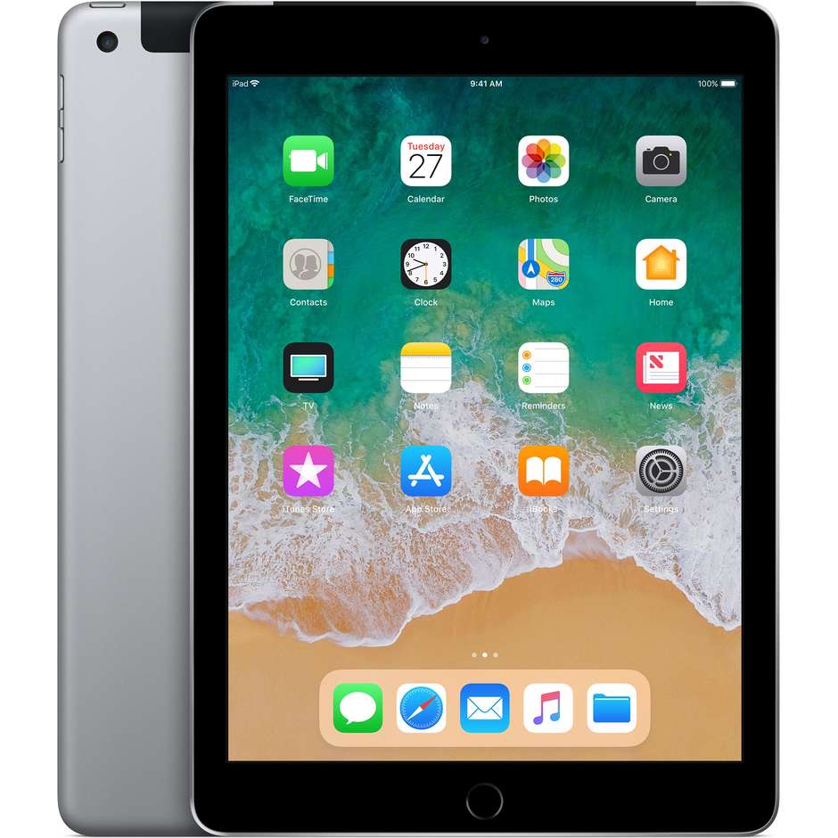 Apple MR6N2TY/A iPad 2018 9,7" 32 GB Wifi 4G LTE Space Grey