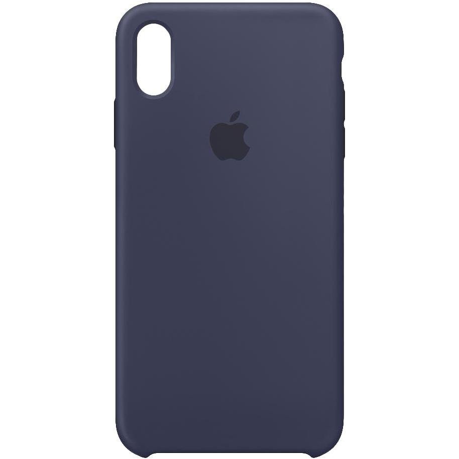 Apple MRWG2ZM/A Cover in silicone per iPhone XS Max colore blu notte