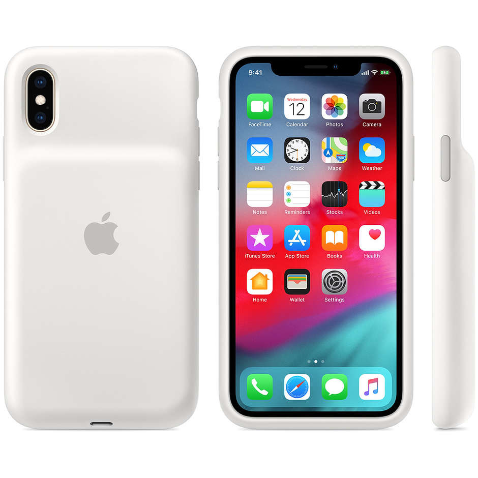 Apple MRXL2ZM/A Smart Battery Case per iPhone XS colore Bianco