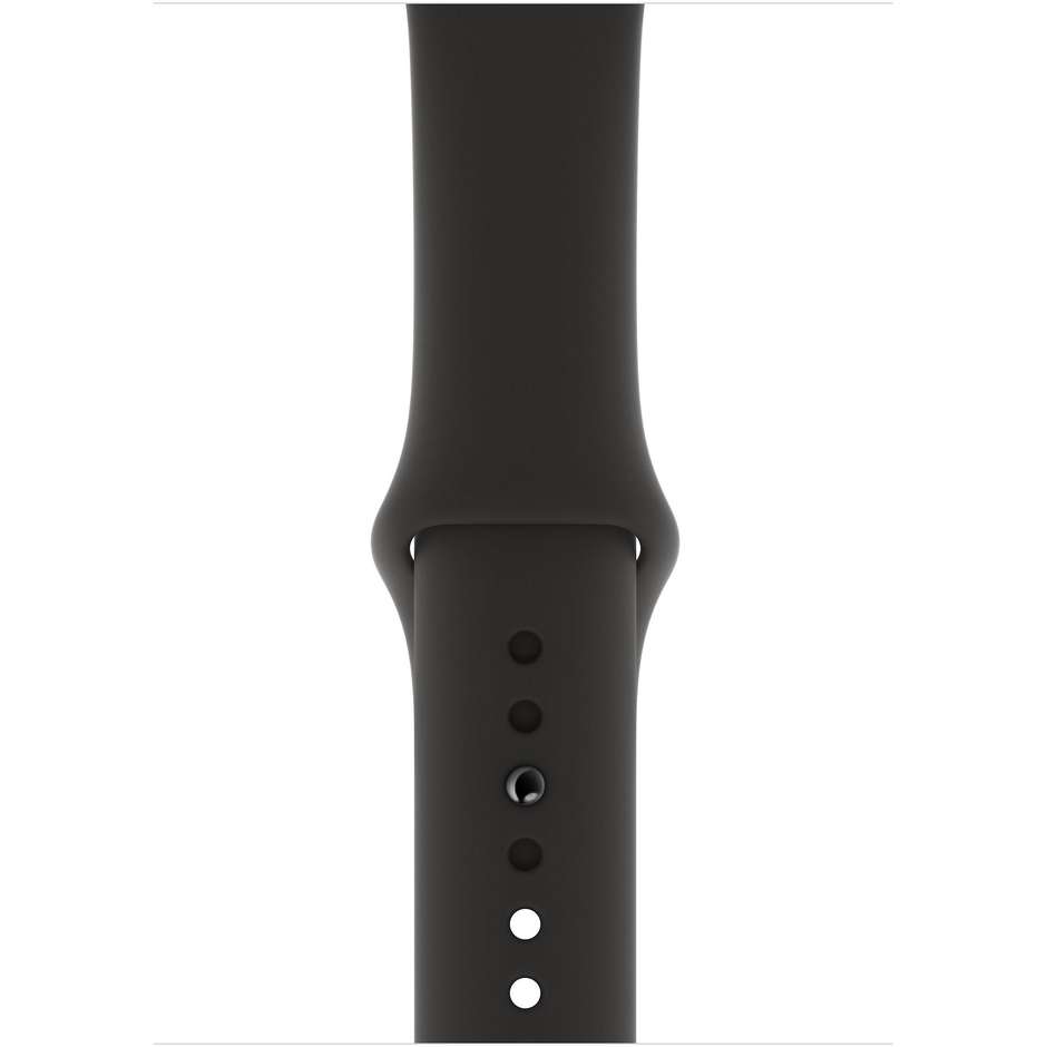 Apple MTVU2TY/A Series 4 Smartwatch 44 mm GPS + Cellular cassa in alluminio color space grey e cinturino Sport nero