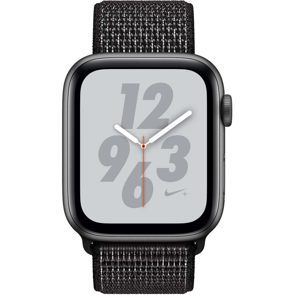 Apple MTXL2TY/A Series 4 Smartwatch Nike+ 44 mm GPS + Cellular cassa in alluminio color grigio siderale e cinturino Nike Sport Loop nero