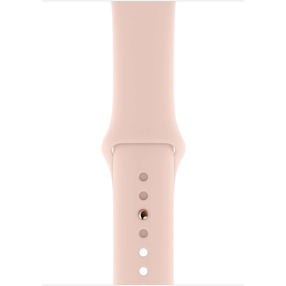 Apple MU6F2TY/A Watch Series 4 Smartwatch 44 mm GPS Bluetooth Wifi colore rosa, sabbia