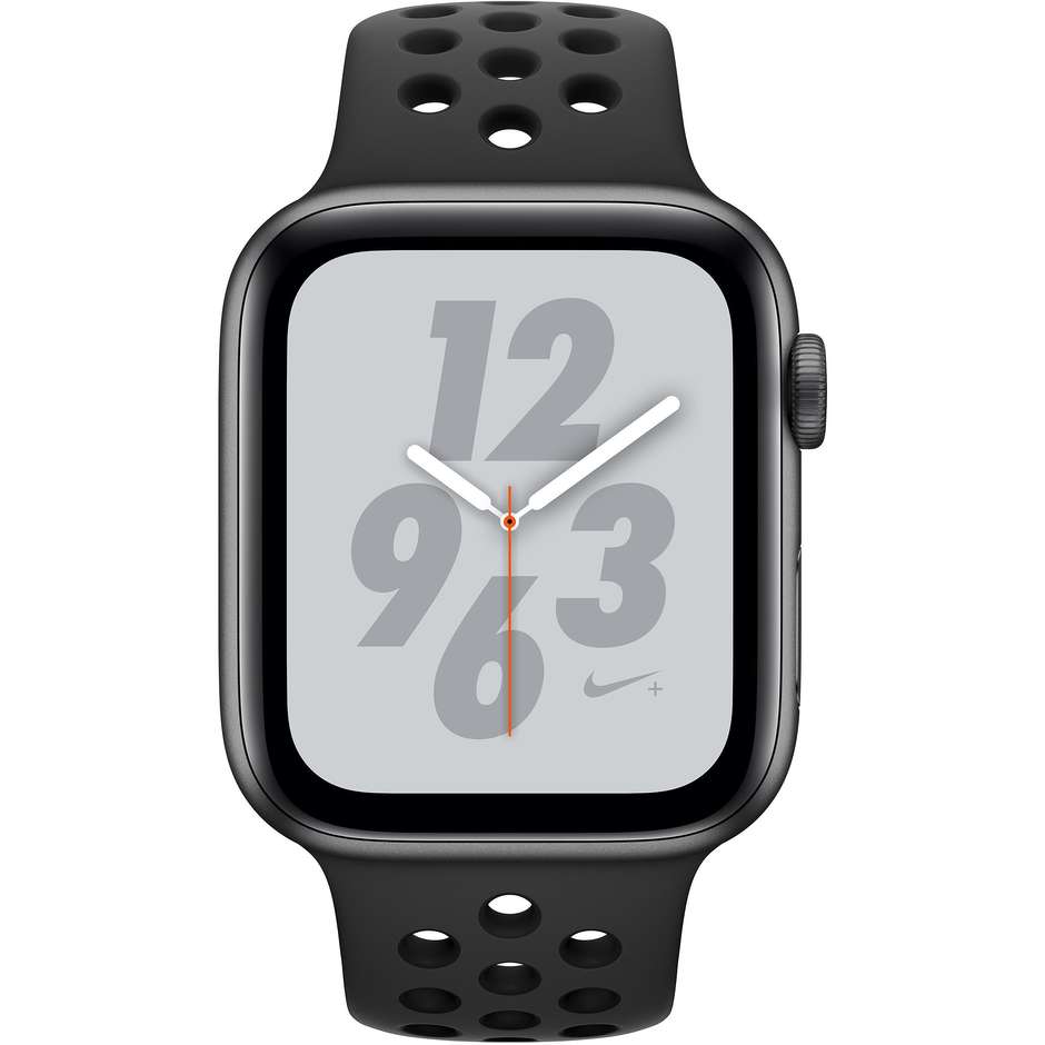 Apple MU6J2TY/A Series 4 Smartwatch Nike+ 40 mm GPS cassa in alluminio color grigio siderale e cinturino Nike Sport antracite/nero
