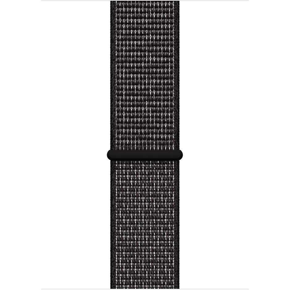 Apple MU7G2TY/A Series 4 Smartwatch Nike+ 40 mm GPS Wifi Bluetooth cassa in alluminio colore grigio siderale e cinturino Nike Sport Loop nero