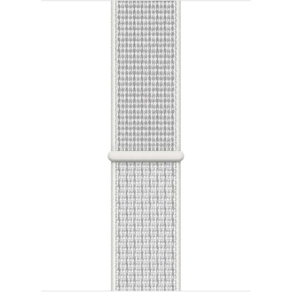 Apple MU7H2TY/A Series 4 Smartwatch Nike+ 44 mm GPS Wifi Bluetooth colore Argento, Bianco