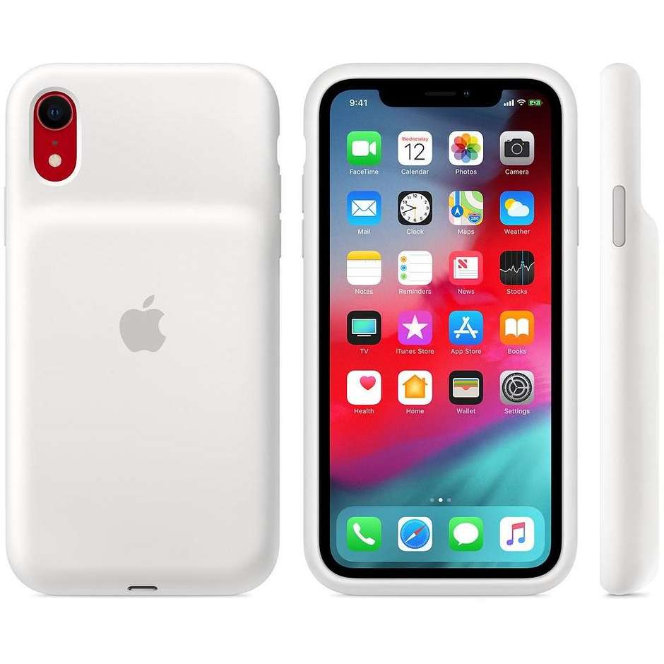 Apple MU7N2ZM/A Smart Battery Case per iPhone XR colore bianco
