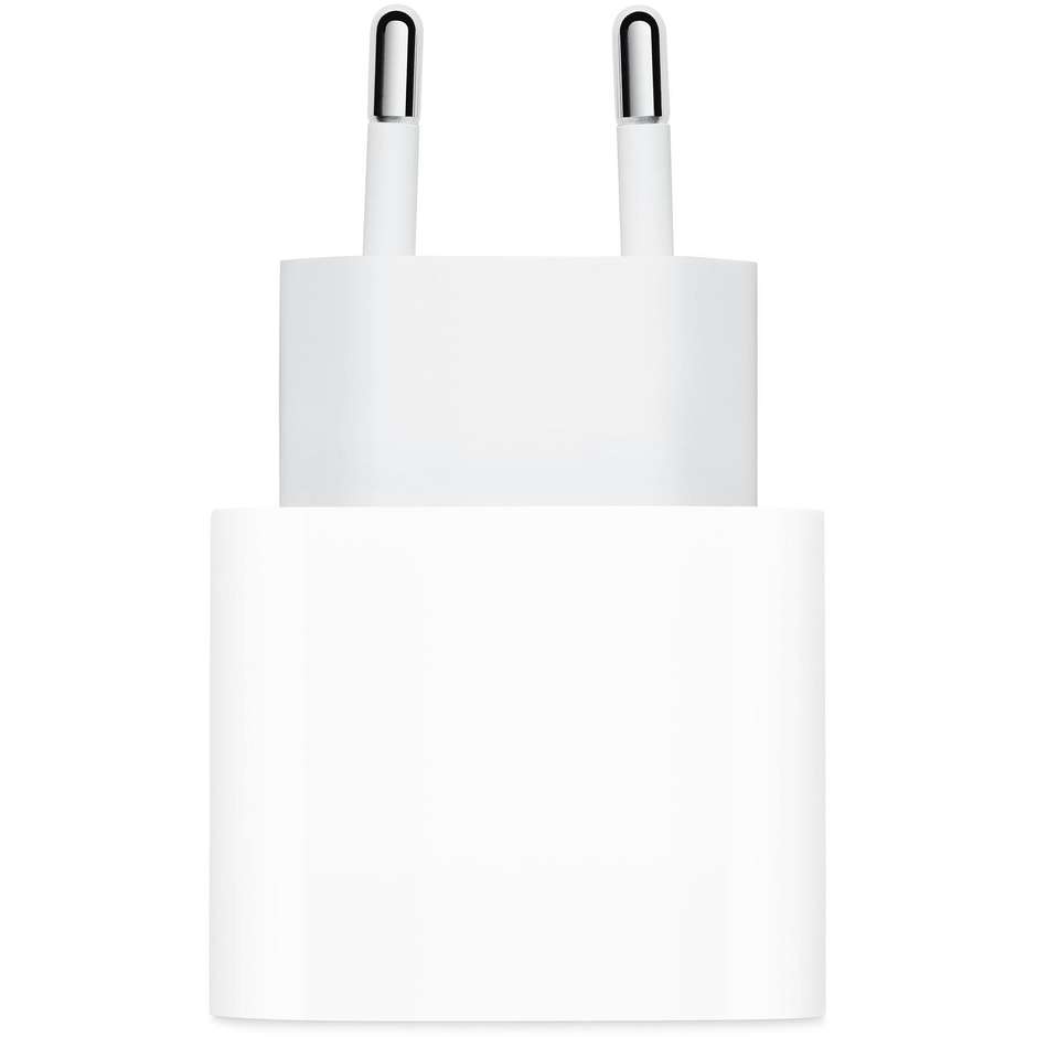 Apple MUVV3ZM/A Alimentatore Caricabatterie da Rete USB-C 20W Bianco