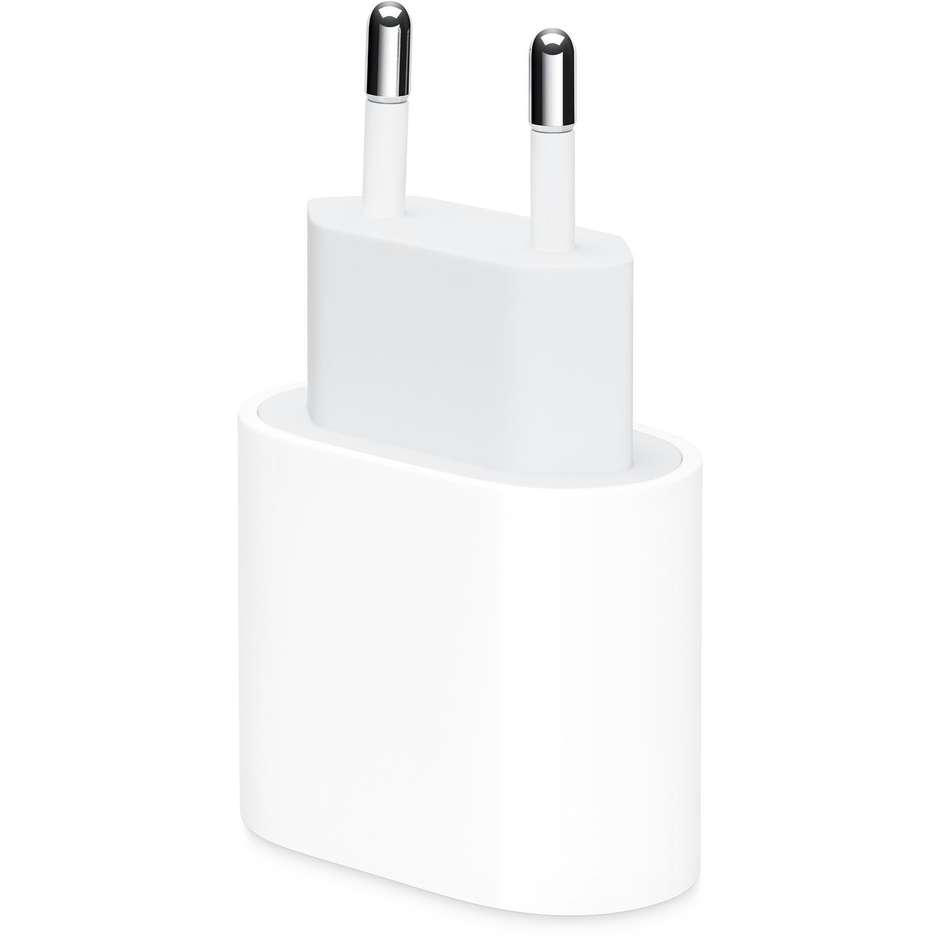 APPLE MUVV3ZM/A Caricabatterie da Rete Fast Charge 20 W Bianco
