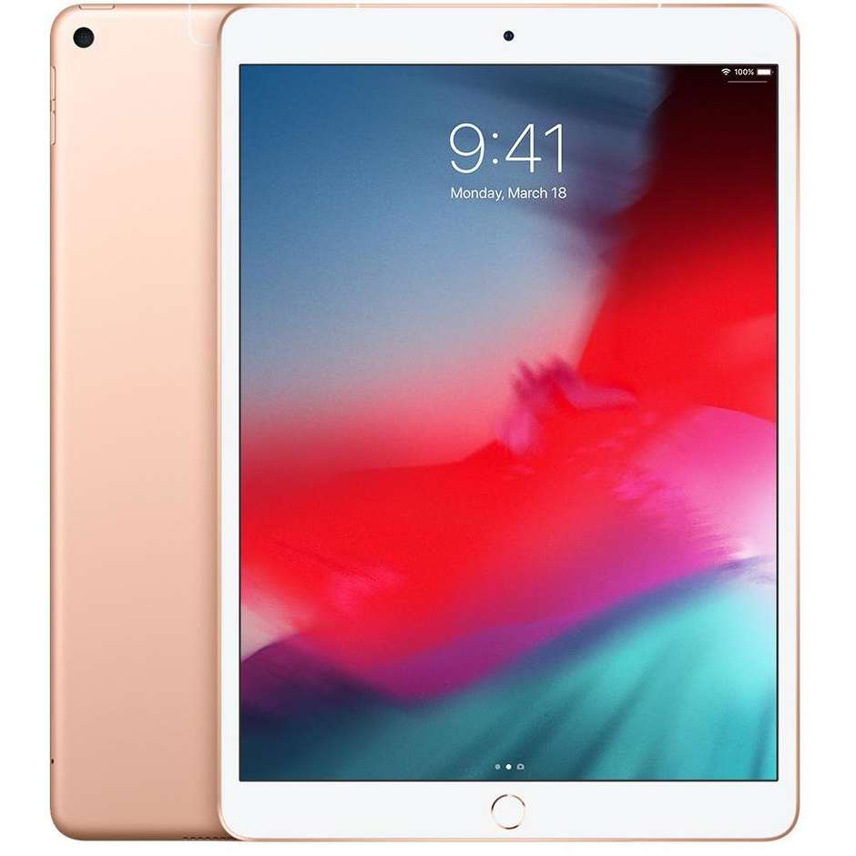 Apple MV0F2TY/A iPad Air Tablet 10,5" memoria 64 GB Wifi + Cellular 4G colore Oro