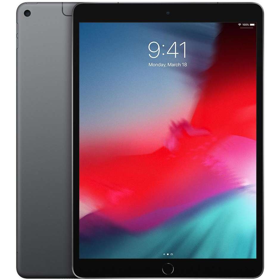 Apple MV0N2TY/A iPad Air Tablet 10,5" memoria 256 GB Wifi + Cellular colore Grigio Siderale