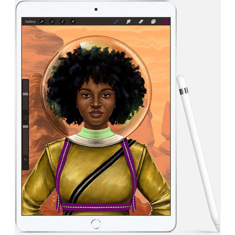 Apple MV0P2TY/A iPad Air Tablet 10,5" memoria 256 GB Wifi + Cellular 4G colore Argento
