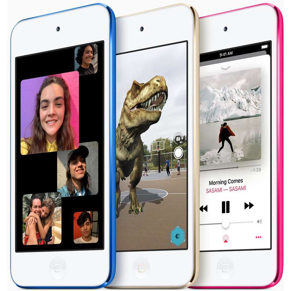 Apple MVJ32BT/A iPod 4'' Memoria 128 Gb Wi-Fi Bluetooth colore blu