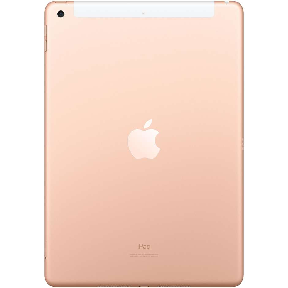 Apple MW6G2TY/A iPad Tablet 10.2" Memoria 128 GB Wifi 4G iPadOS colore Oro