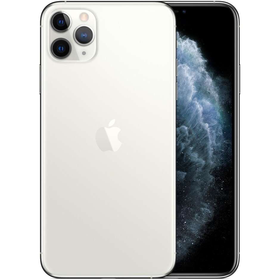 Apple MWHF2QL/A iPhone 11 Pro Max Smartphone 6.5" memoria 64 GB iOS 13 colore argento