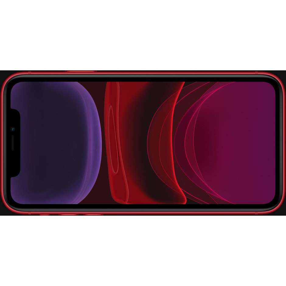 Apple MWLV2QL/A iPhone 11 Smartphone 6.1" memoria 64 GB iOS 13 colore rosso