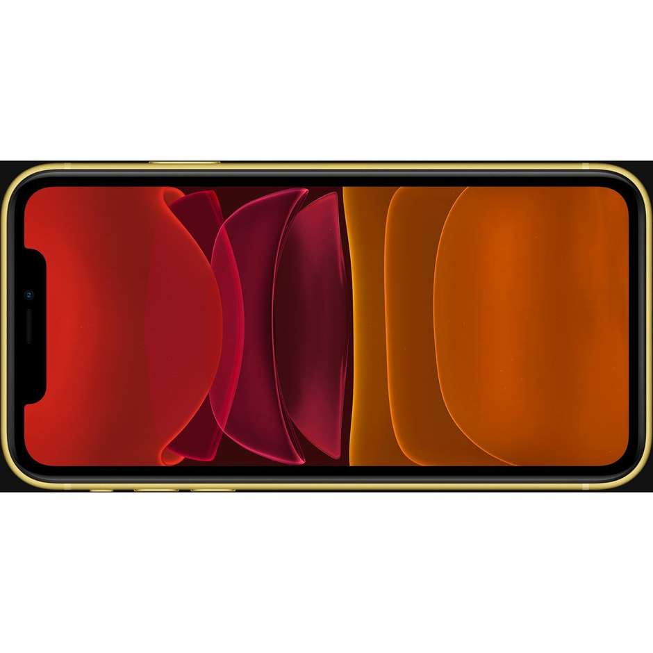 Apple MWLW2QL/A iPhone 11 Smartphone 6.1" memoria 64 GB iOS 13 colore giallo