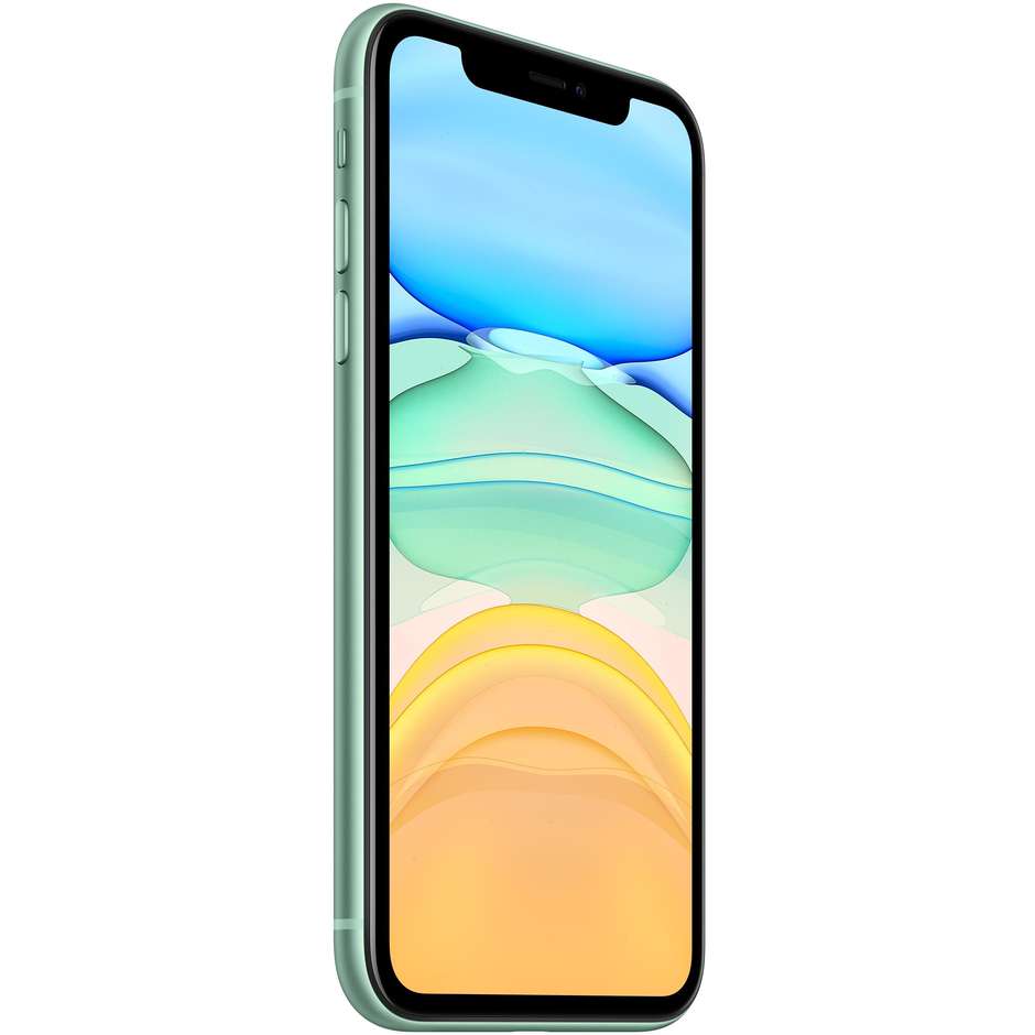 Apple MWLY2QL/A iPhone 11 Smartphone 6.1" memoria 64 GB iOS 13 colore verde