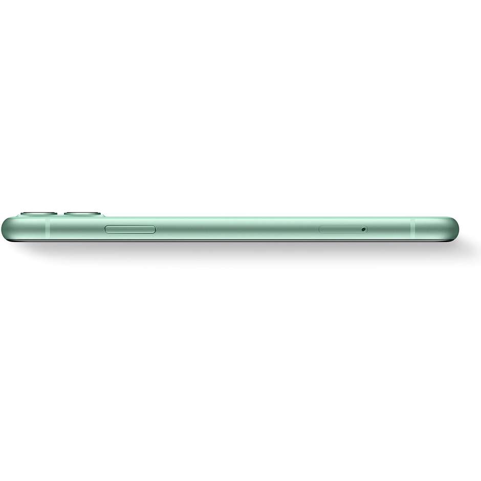 Apple MWLY2QL/A iPhone 11 Smartphone 6.1" memoria 64 GB iOS 13 colore verde