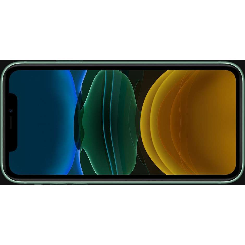 Apple MWLY2QL/A iPhone 11 Smartphone 6.1" memoria 64 GB iOS 13 colore verde