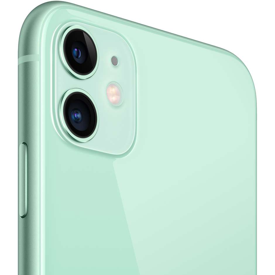Apple MWLY2QL/A iPhone 11 Smartphone 6.1" memoria 64 GB iOS 13 colore verde