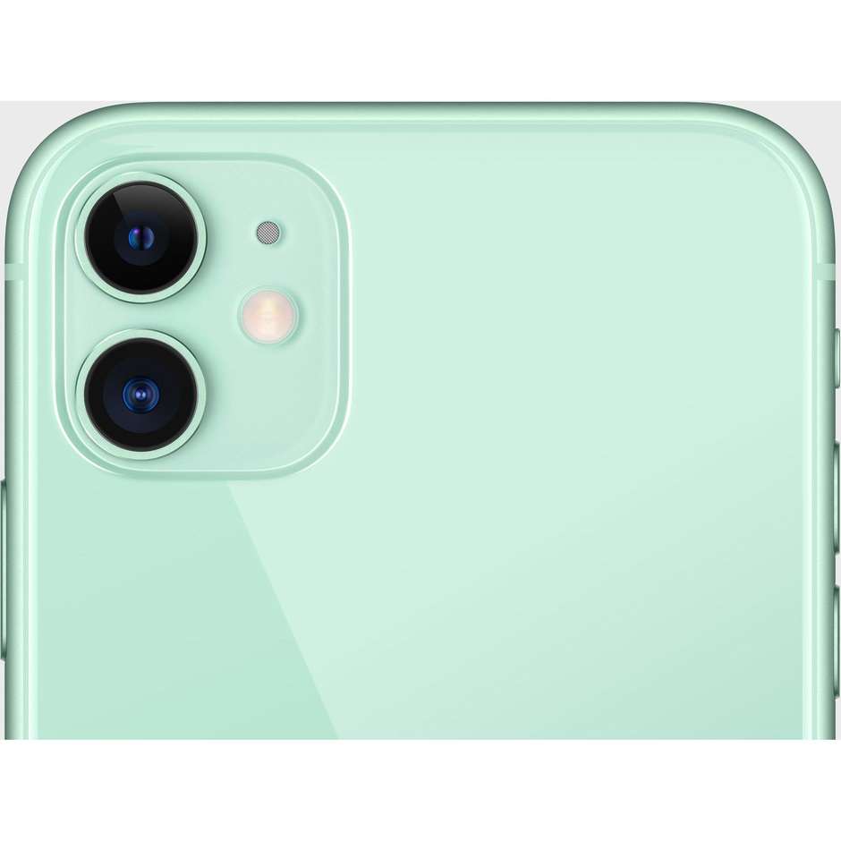 Apple MWLY2QL/A iPhone 11 Smartphone 6.1" memoria 64 GB iOS 13 colore verde