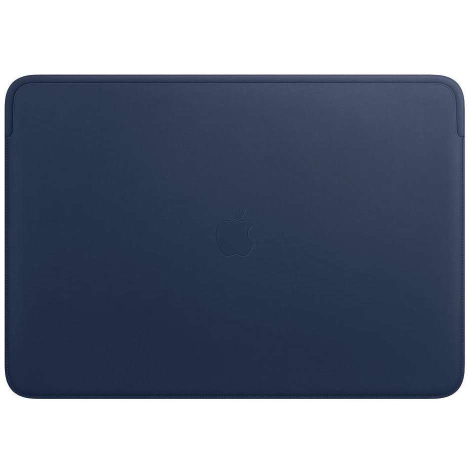 Apple MWVC2ZM/A Custodia in pelle per MacBook Pro 16" colore blu