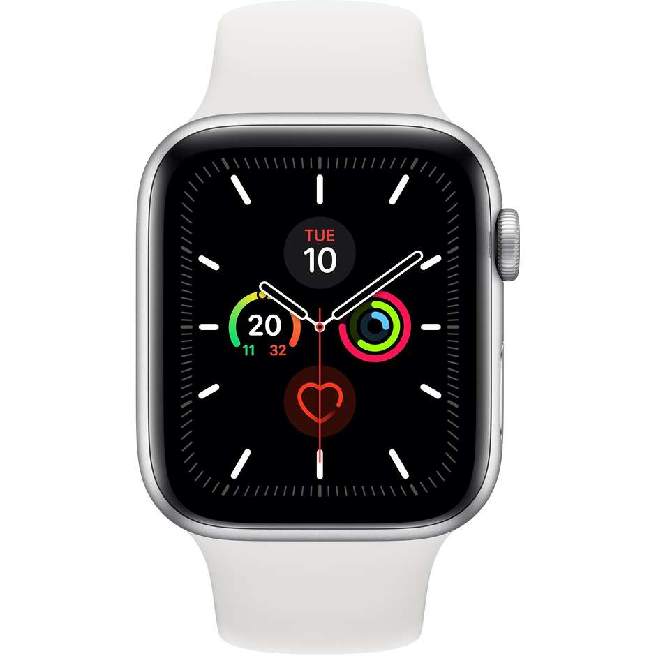 Apple MWVD2TY/A Series 5 Smartwatch 44 mm GPS Wifi colore Argento
