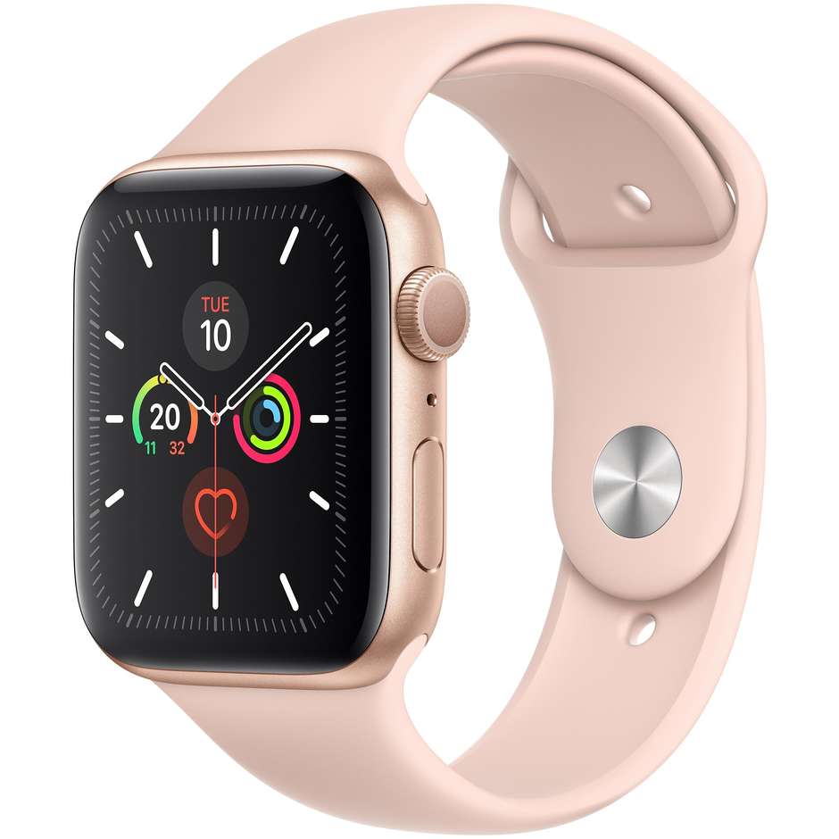 Apple MWVE2TY/A Watch 5 Smartwatch 44 mm Wifi GPS Bluetooth colore Oro rosa