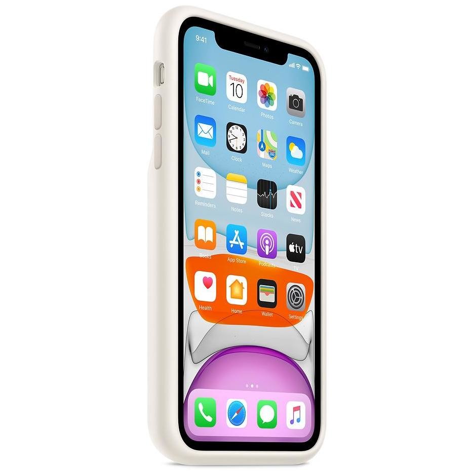Apple MWVJ2ZM/A Smart Battery Case per iPhone 11 colore Bianco panna
