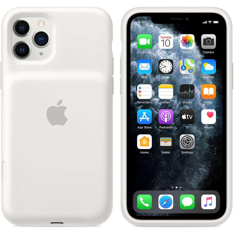 Apple MWVM2ZM/A Smart Battery Case per iPhone 11 Pro colore Bianco