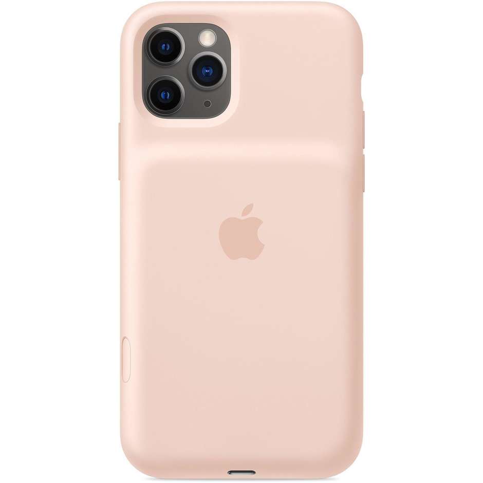 Apple MWVN2ZM/A Smart Battery Case per iPhone 11 Pro colore rosa sabbia