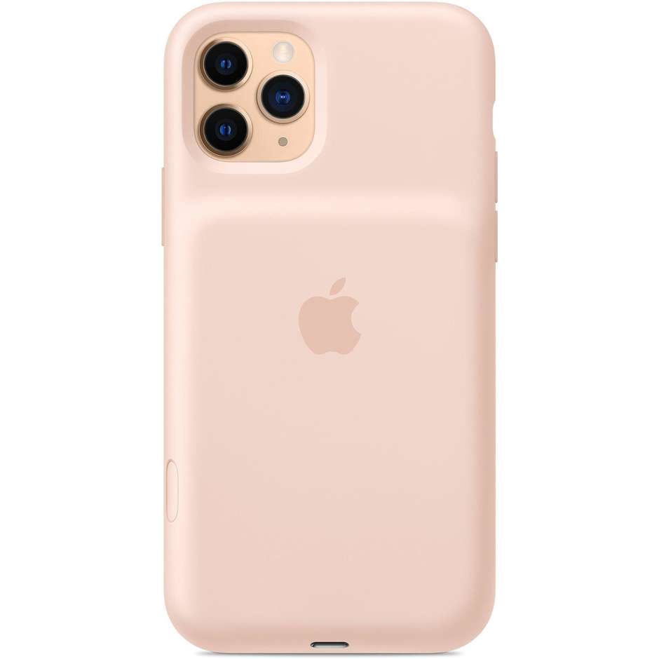 Apple MWVN2ZM/A Smart Battery Case per iPhone 11 Pro colore rosa sabbia
