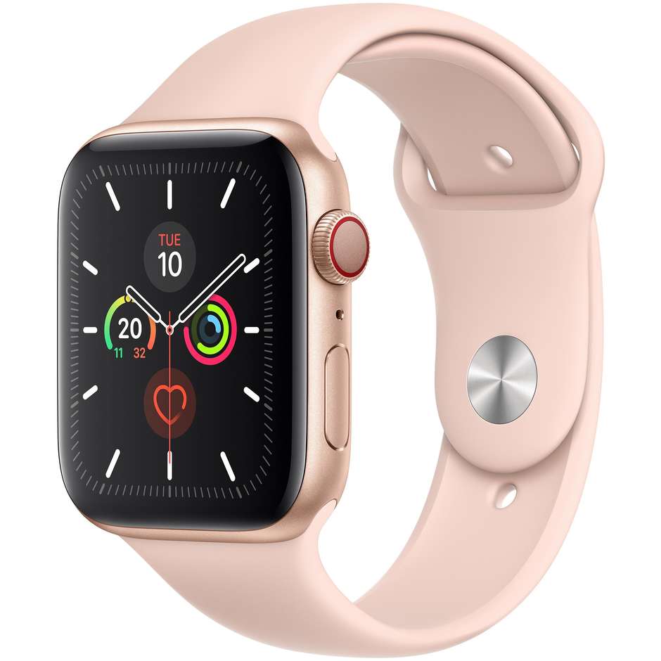 Apple MWWD2TY/A Watch 5 Smartwatch 44 mm 4G Wifi Bluetooth GPS colore Oro rosa