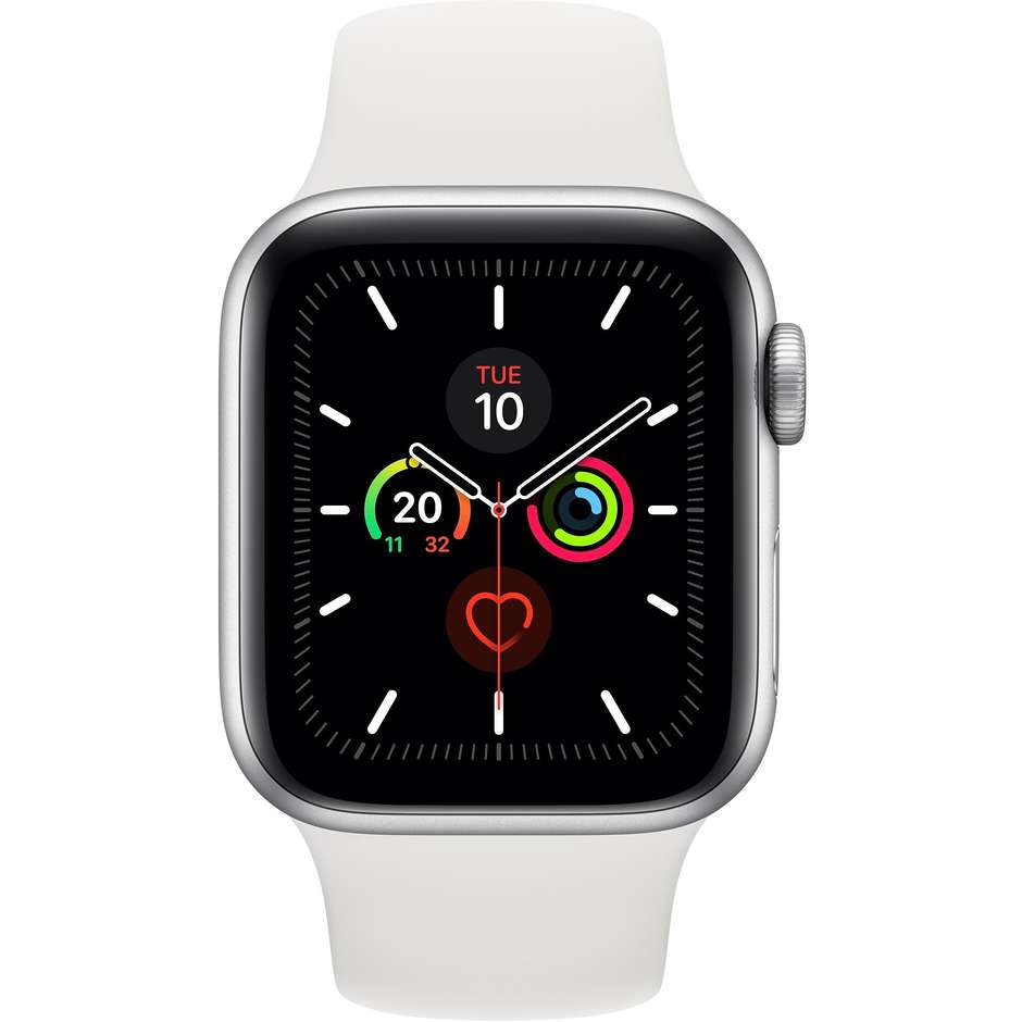 Apple MWX12TY/A Watch 5 Smartwatch 40 mm 4G Wifi GPS Bluetooth colore Argento