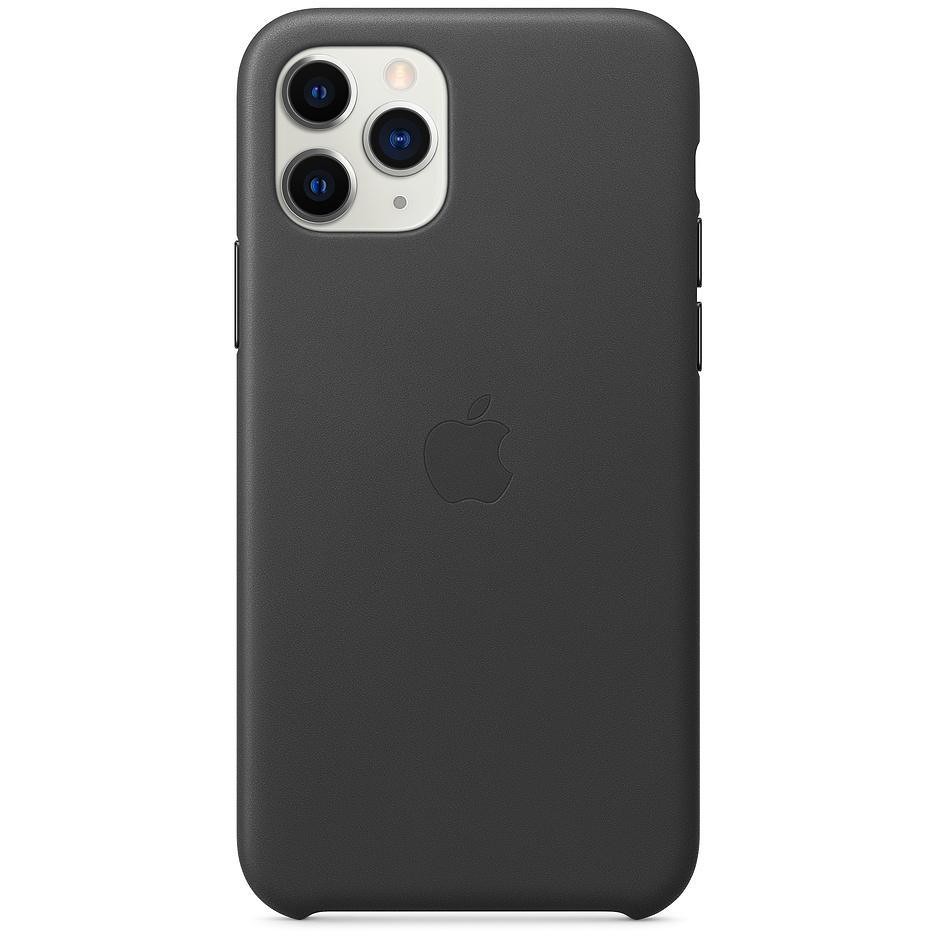 Apple MWYE2ZM/A Cover in pelle per iPhone 11 Pro colore Nero