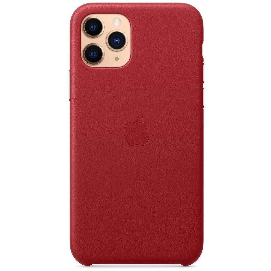 Apple MWYF2ZM/A Cover in pelle per iPhone 11 Pro colore rosso