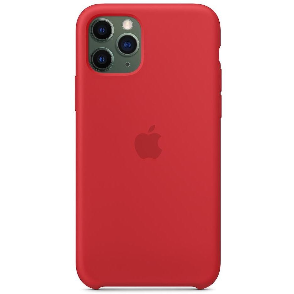 Apple MWYH2ZM/A Cover in silicone per iPhone 11 Pro colore rosso