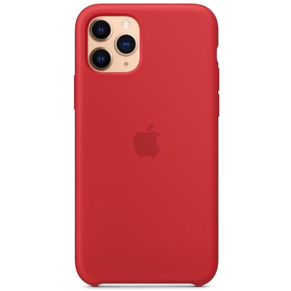 Apple MWYH2ZM/A Cover in silicone per iPhone 11 Pro colore rosso