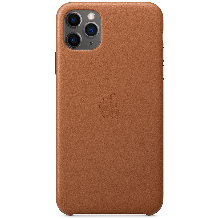 Apple MX0D2ZM/A Cover in pelle per iPhone 11 Pro Max colore Cuoio ...