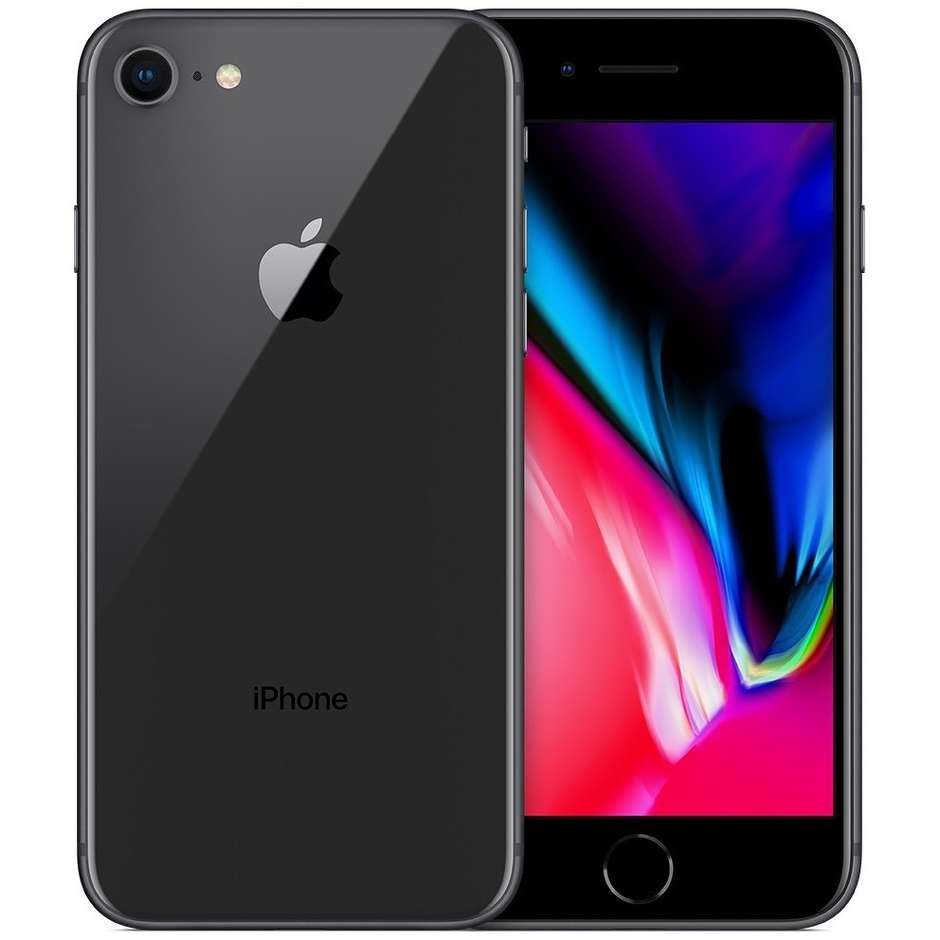 Apple MX162QL/A iPhone 8 Smartphone 4,7" memoria 128 GB Fotocamera 12 MP IOS 11 colore space grey