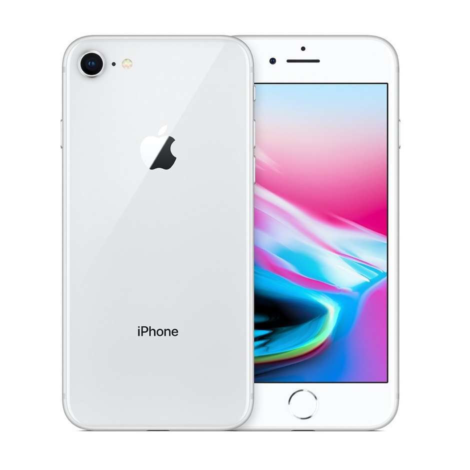 Apple MX172QL/A iPhone 8 Smartphone 4,7" memoria 128 GB Fotocamera 12 MP IOS 11 colore silver
