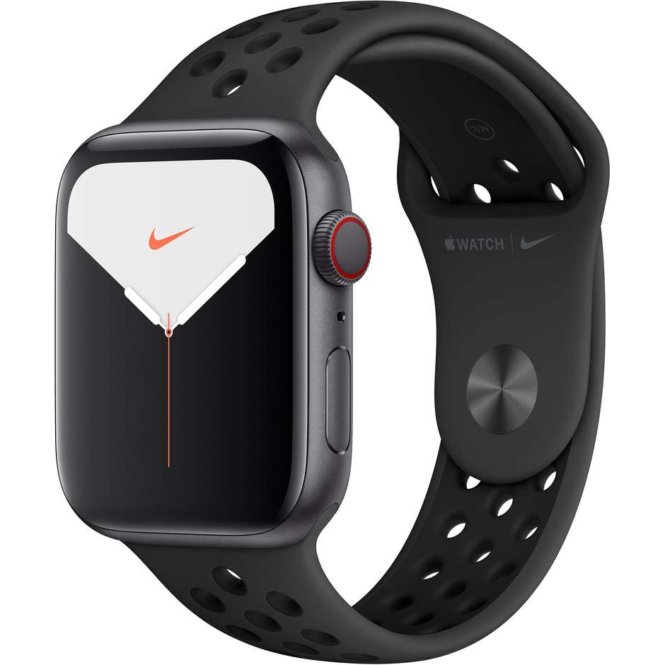 Apple MX3F2TY/A Watch Nike Series 5 Smartwatch 44 mm OLED GPS LTE Wifi Bluetooth colore Space Grey