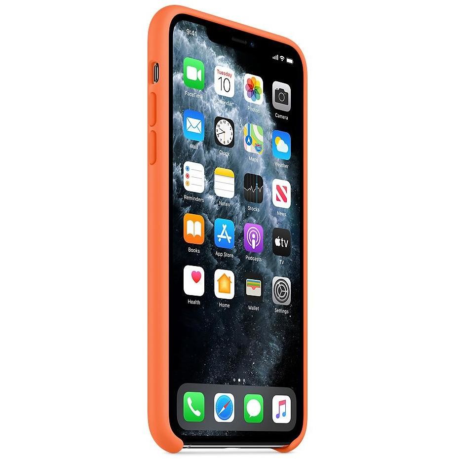 Apple MY112ZM/A cover per iPhone 11 Pro Max colore arancione