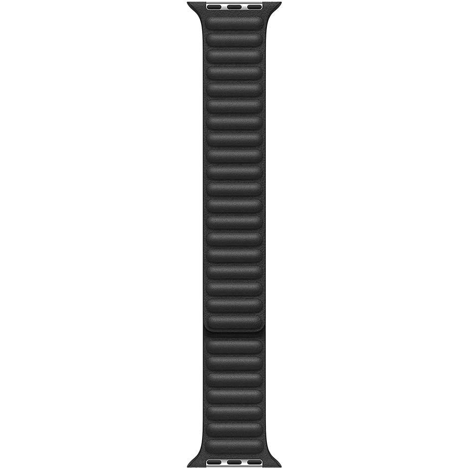 Apple MY9C2ZM/A Cinturino a maglie in pelle 40 mm colore nero