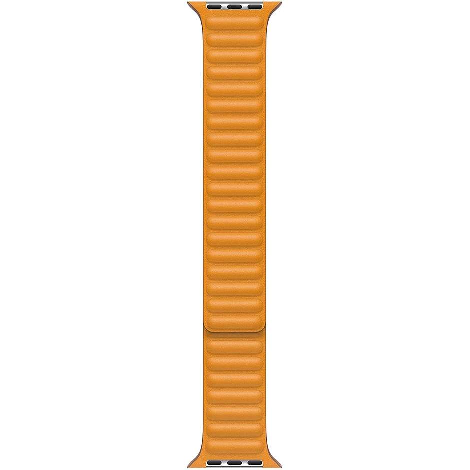 Apple MY9D2ZM/A Cinturino a maglie in pelle 40 mm colore Sole di California