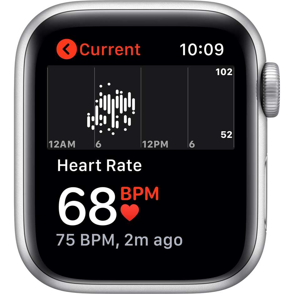 Apple MYDM2TY/A Watch SE Smartwatch 40 mm GPS 4G Wi-Fi colore argento con Sport bianco