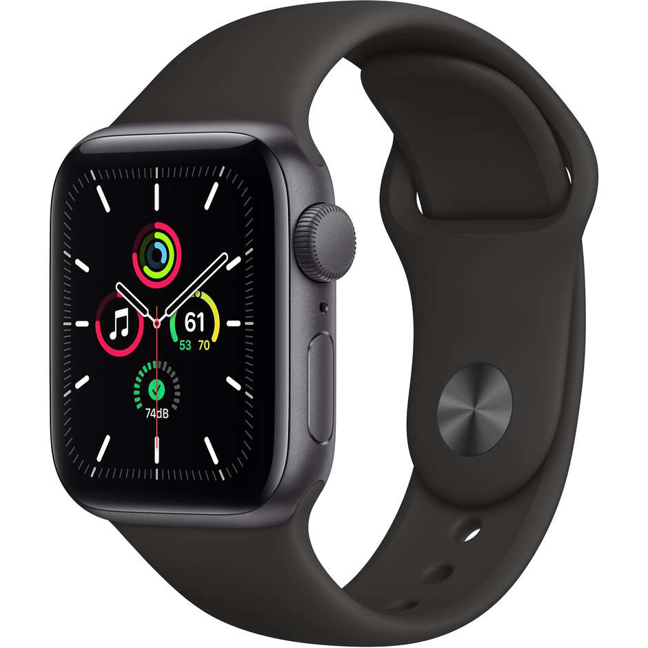Apple MYDP2TY/A Watch SE Smartwatch 40 mm GPS 4G Wi-Fi colore grigio con Sport nero
