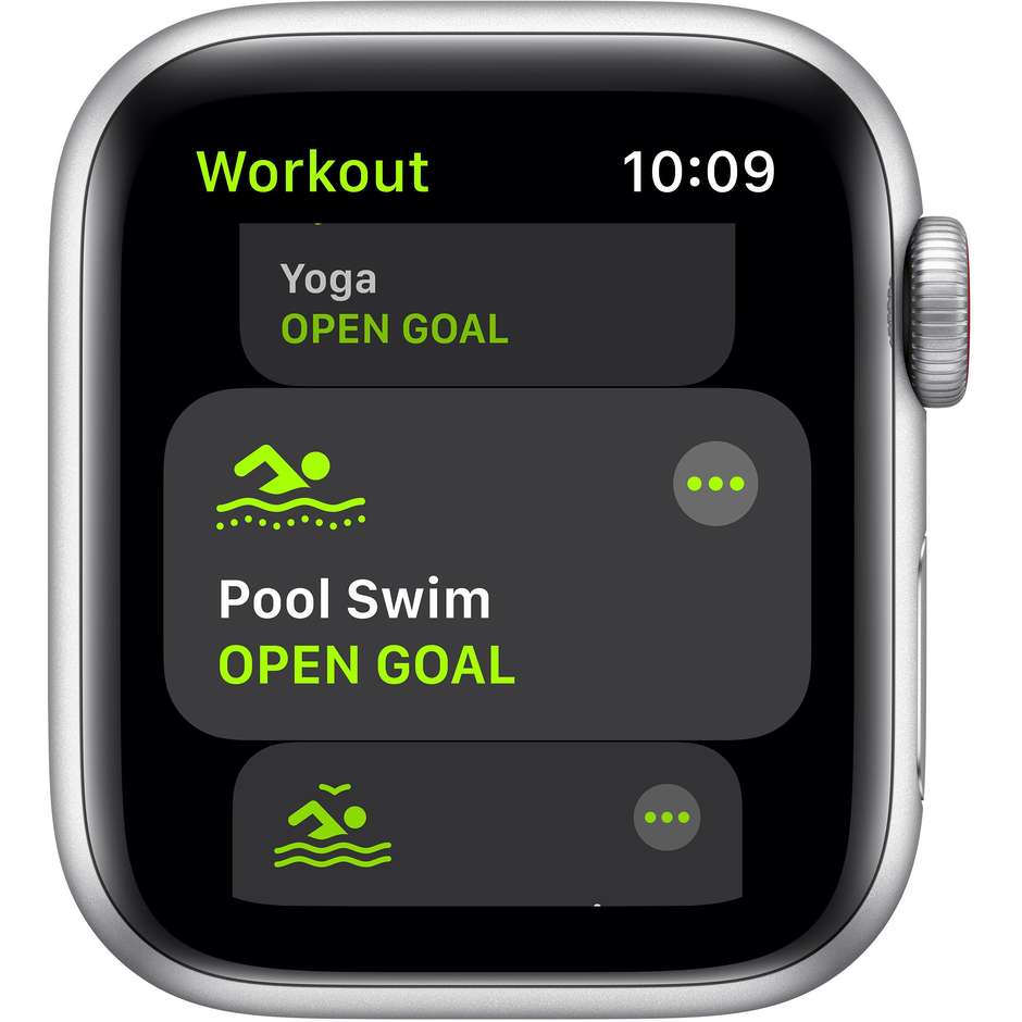 Apple MYEG2TY/A Watch SE Smartwatch Nike 40 mm GPS 4G colore silver con cinturino blu