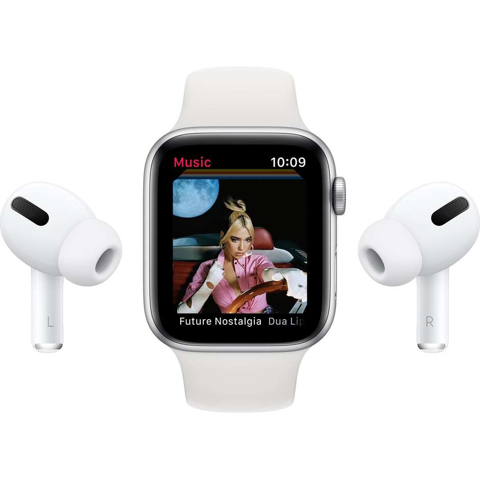 Apple MYEW2TY/A Watch SE Smartwatch Nike 44 mm GPS 4G colore silver con cinturino Sport lopp deep navy